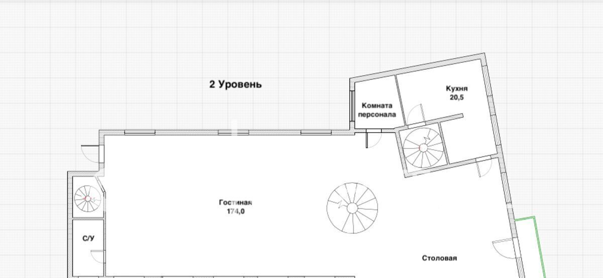 квартира г Москва метро Парк культуры ул Пречистенка 27 фото 19