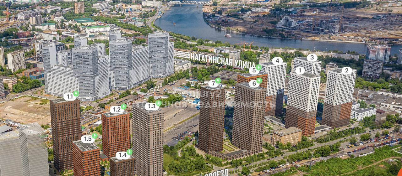 квартира г Москва метро Нагатинская Второй Нагатинский корп. 1. 2 фото 7