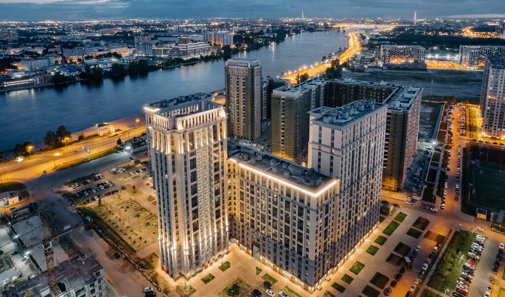 квартира г Санкт-Петербург метро Ломоносовская р-н Невский наб Октябрьская 40 ЖК «Цивилизация на Неве» фото 2