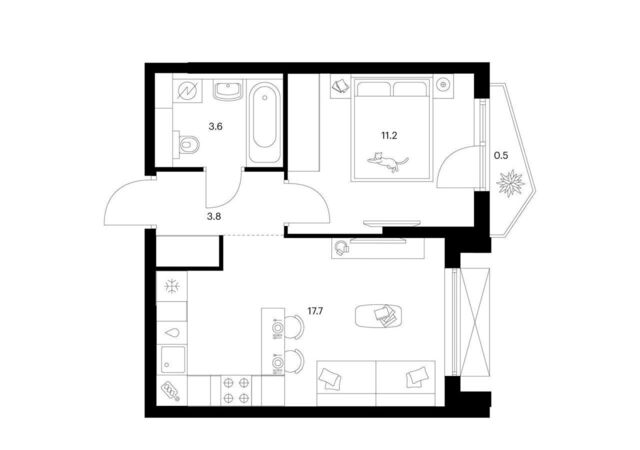 метро Озерная ул Никулинская з/у 33 А/Б, корп. 4. 5 фото