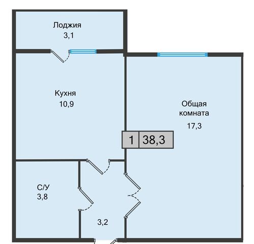 ул Октябрьская 96г ЖК «Кислород» блок-секция 1 фото