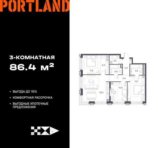 метро Печатники ул Южнопортовая ЖК «Portland» з/у 42/1 фото