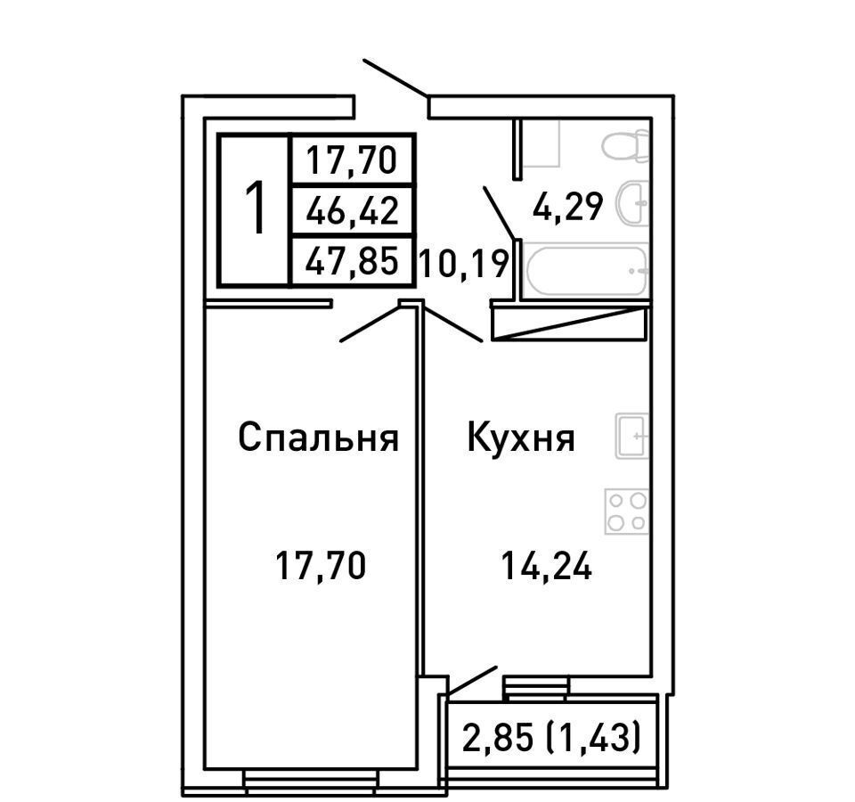 квартира г Самара р-н Ленинский Московская ш Московское 3 этап фото 1