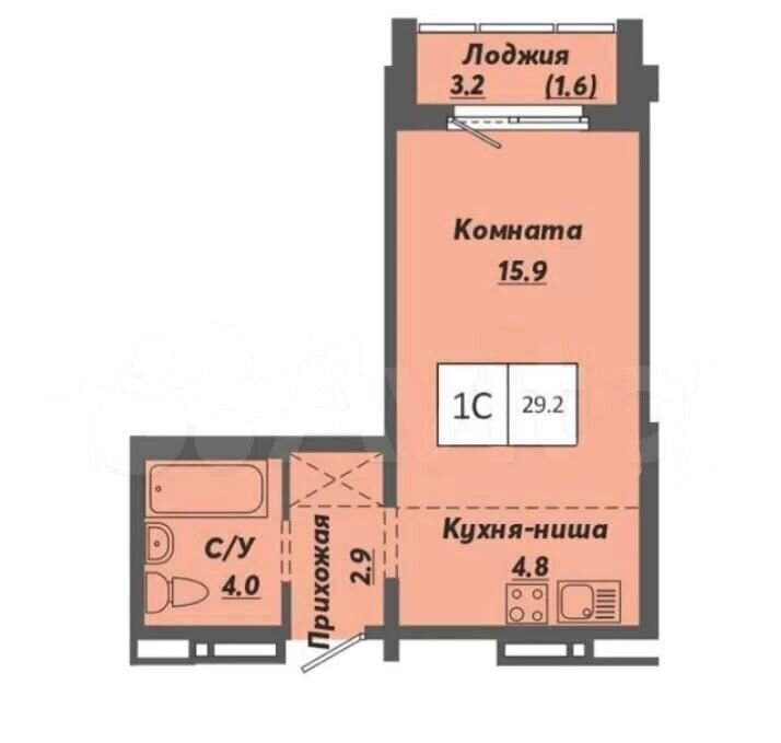 квартира г Новосибирск р-н Калининский ул Объединения 28 ЖК «Ежевика» фото 2