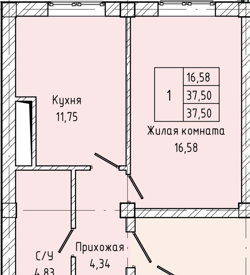 квартира г Нальчик Горная ул Атажукина 10б ЖК «Атажукинский» Дом по ул. Атажукина, 10Б фото 2