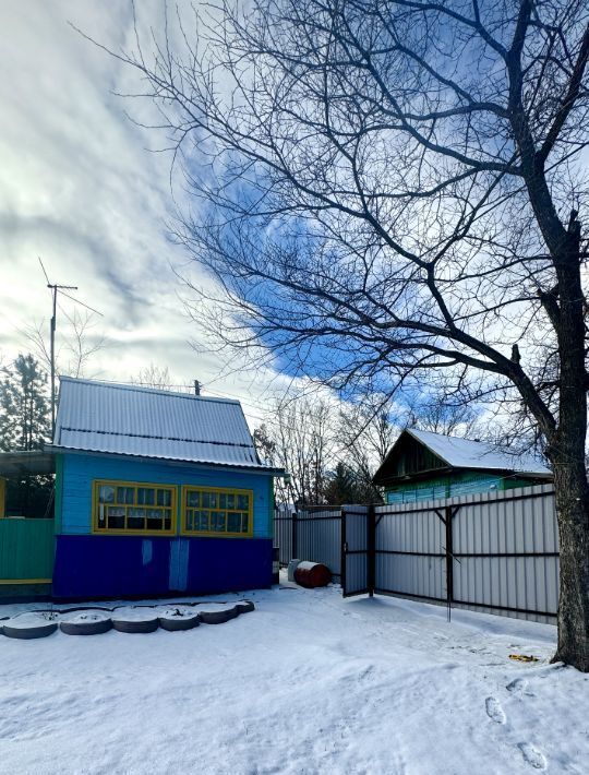 дом р-н Хабаровский снт Вагонник ул. Вишневая, 16 фото 6