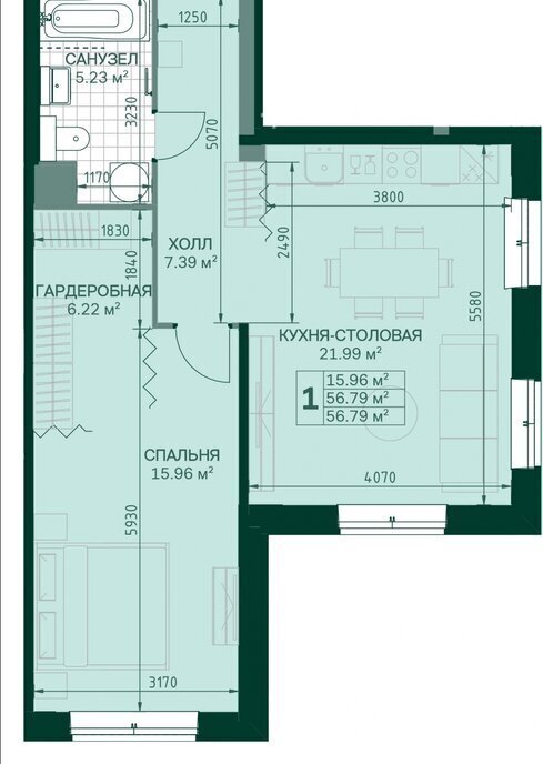 квартира г Санкт-Петербург метро Новочеркасская ул Магнитогорская 5к/3 ЖК Magnifika Residence округ Большая Охта фото 1