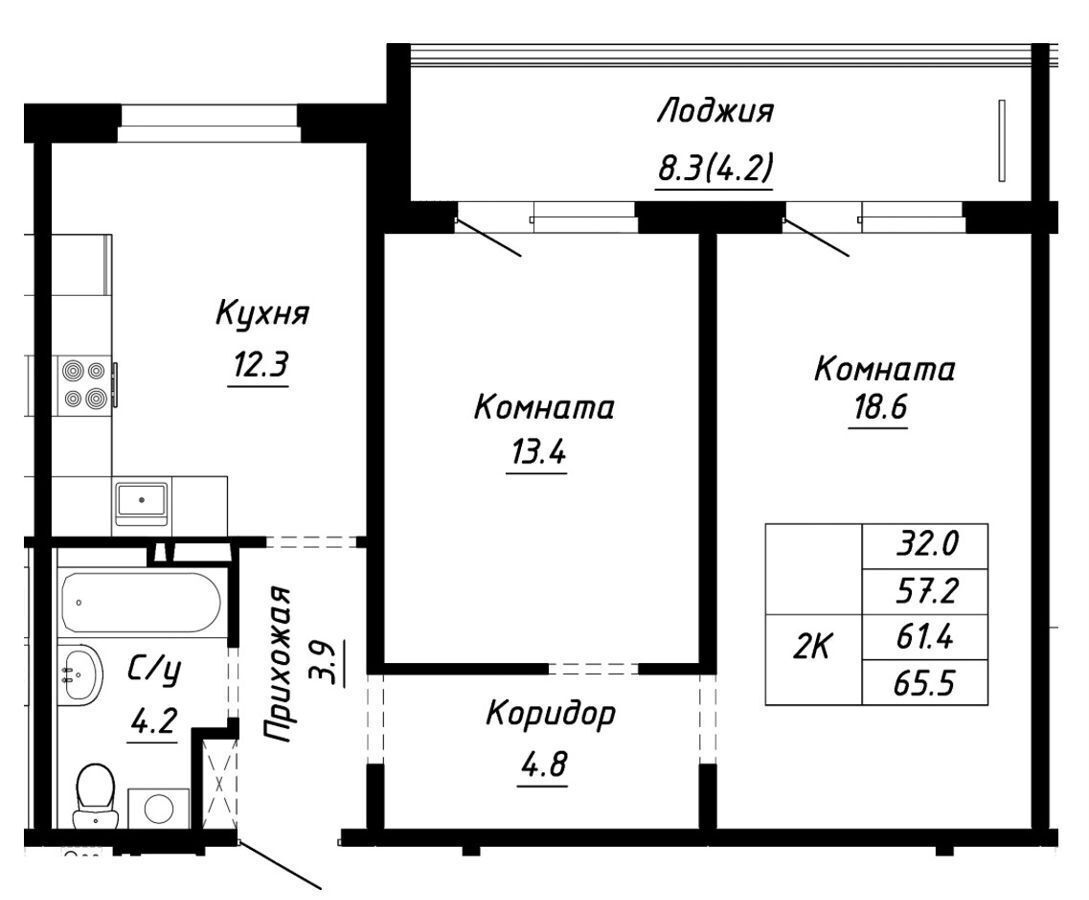 квартира г Барнаул р-н Индустриальный ул Анатолия Мельникова 1 ЖК "Спектр" фото 2