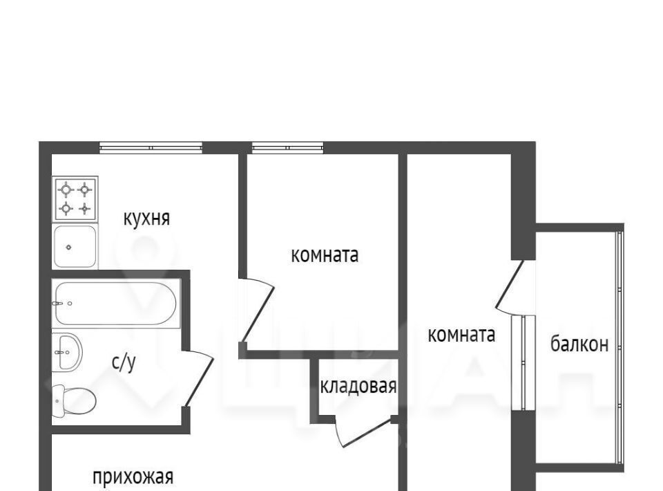 квартира г Волгоград р-н Красноармейский пр-кт им. Героев Сталинграда 37 фото 2