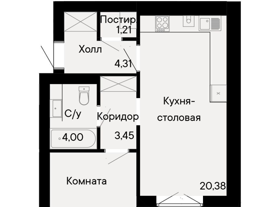 квартира г Ростов-на-Дону р-н Октябрьский Ривьера жилой квартал фото 1