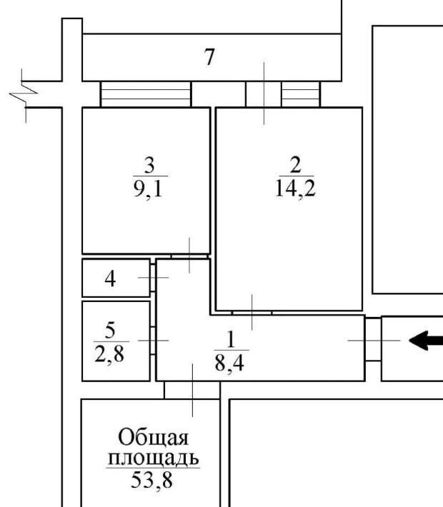 квартира г Новосибирск р-н Кировский ул Петухова 130/1 Площадь Маркса фото 20