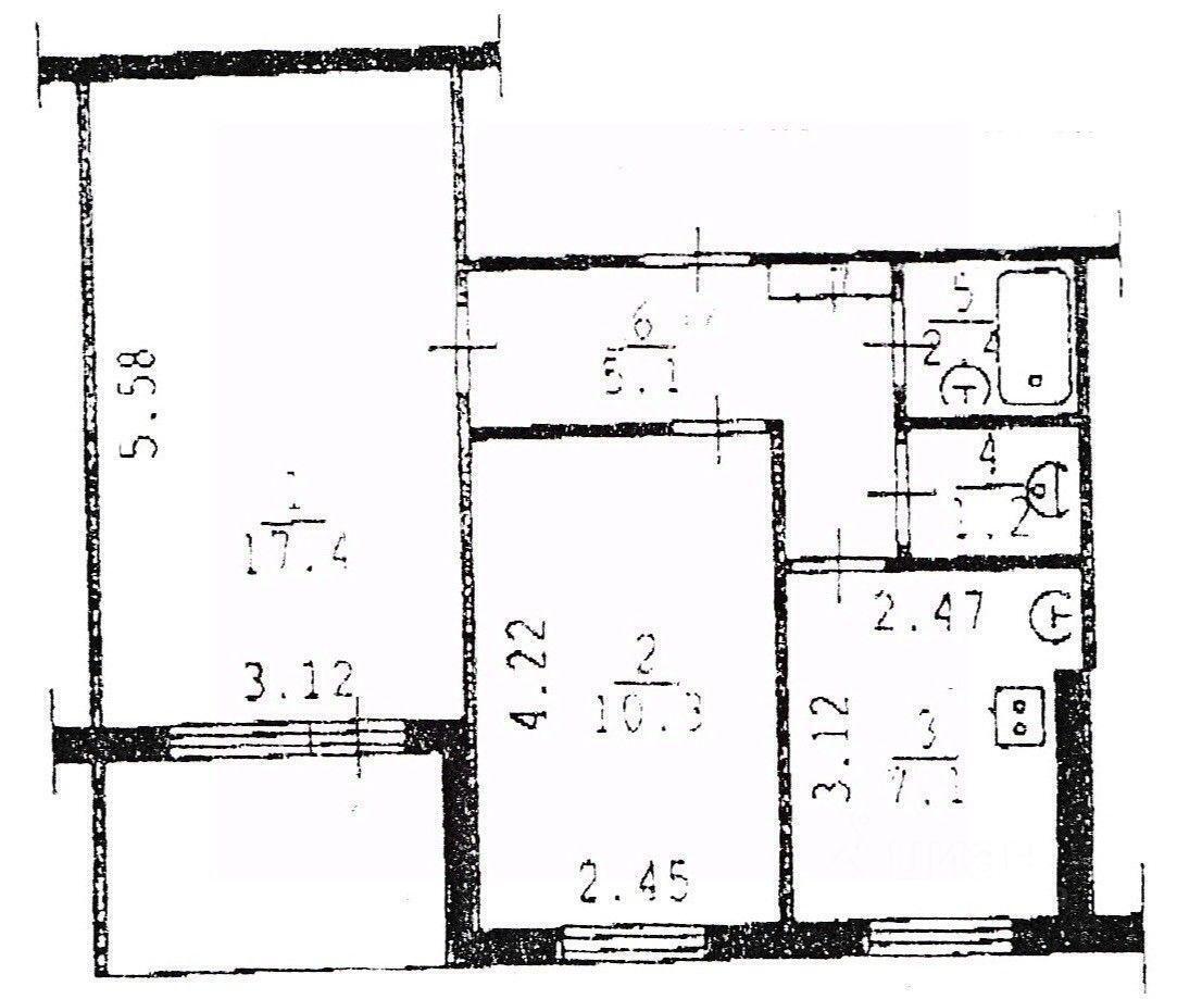 квартира г Егорьевск мкр 2-й 8 фото 24