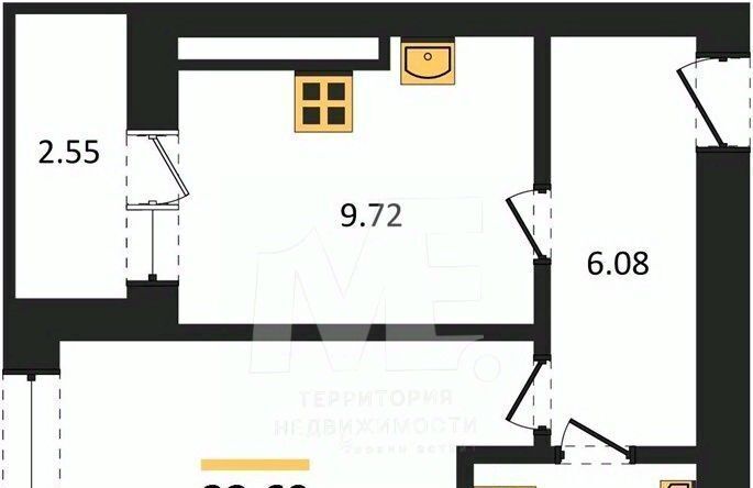 квартира г Калининград р-н Ленинградский ул Согласия 53б фото 1