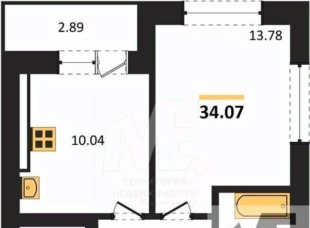 квартира г Калининград р-н Ленинградский ул Согласия 53б фото 1