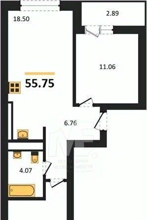 квартира г Калининград р-н Ленинградский ул Согласия 53б фото 1