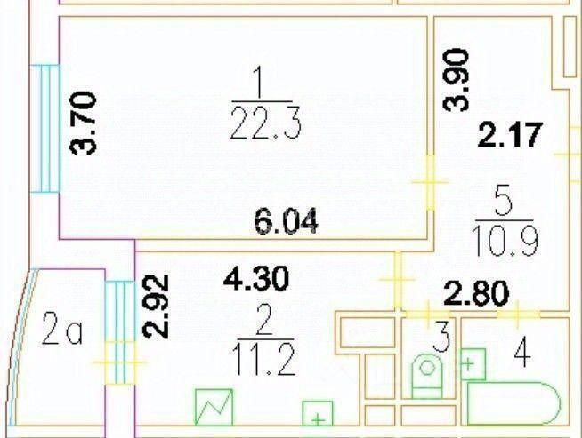 квартира г Москва ул Южнобутовская 42 Московская область фото 2