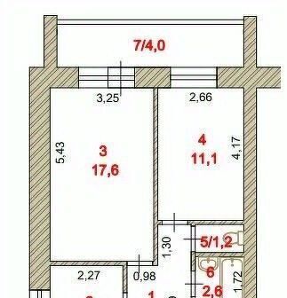 квартира г Йошкар-Ола ул Анциферова 12б фото 2