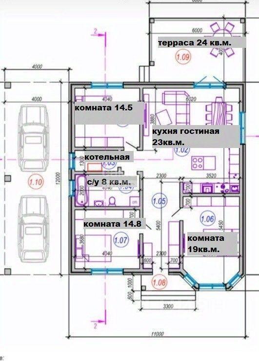 дом г Краснодар ст-ца Елизаветинская ул Центральная р-н Прикубанский фото 2