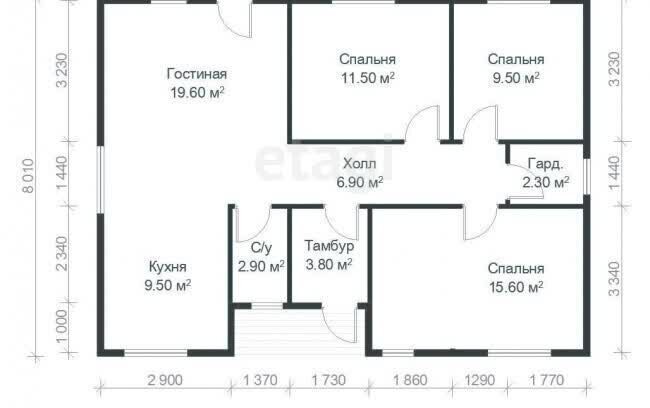 дом г Краснодар п Индустриальный ул Выселковская 54 Прикубанский район фото 11