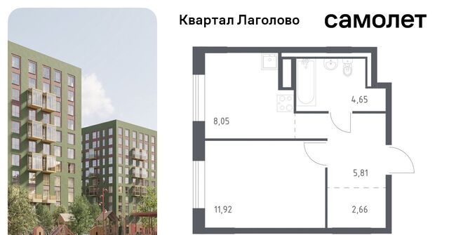 Квартал Лаголово 1 Лаголовское с/пос, Проспект Ветеранов фото