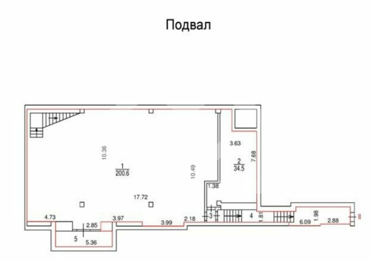 торговое помещение г Москва метро Марьина Роща пр-кт Олимпийский 26с/1 муниципальный округ Мещанский фото 4