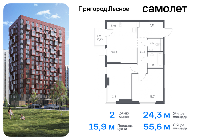 Домодедовская, микрорайон Пригород Лесное, к 19, Каширское шоссе фото