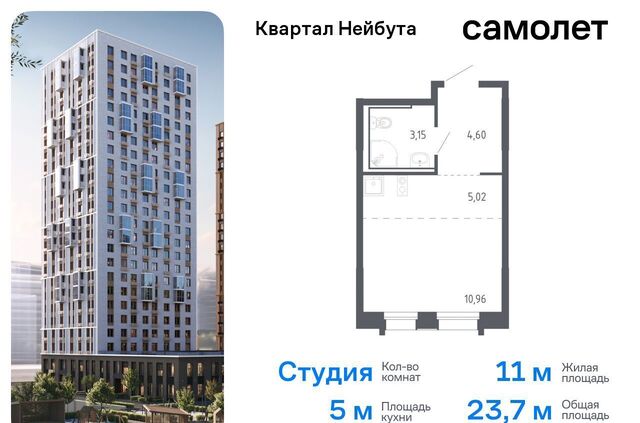 р-н Ленинский ЖК «Квартал Нейбута» 141 корп. 1 фото