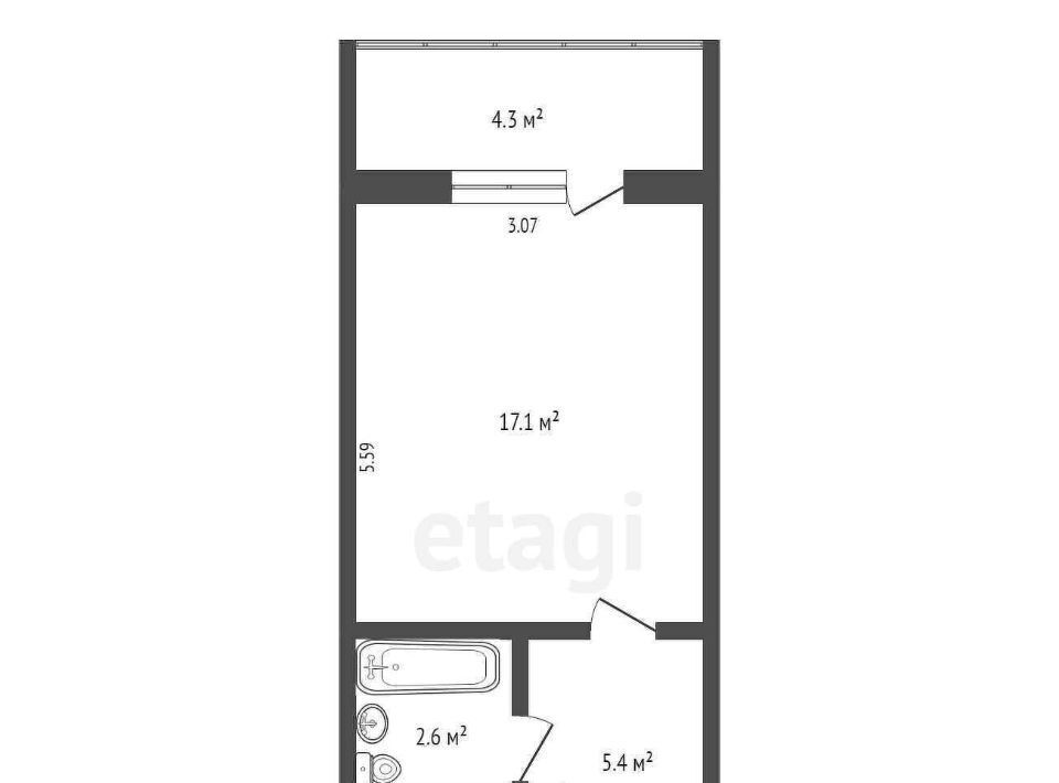 квартира г Ялта ул Грибоедова 5 фото 2