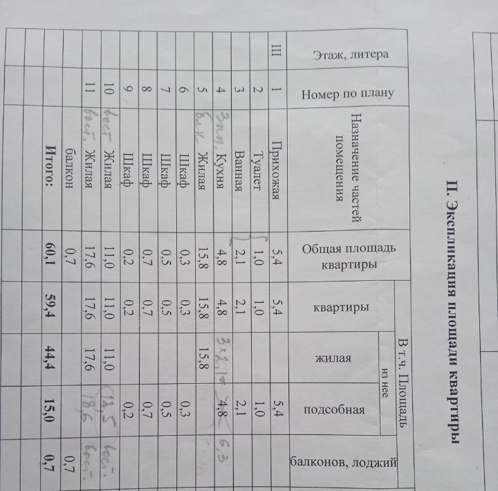 квартира г Белогорск ул Ленина 61 фото 2