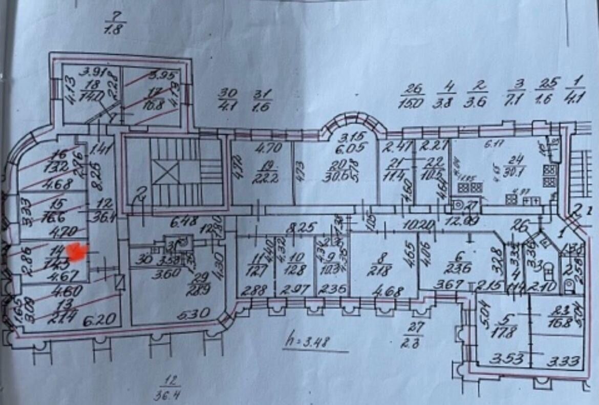 комната г Санкт-Петербург метро Петроградская пр-кт Каменноостровский 44б округ Аптекарский остров, Петроградка фото 16