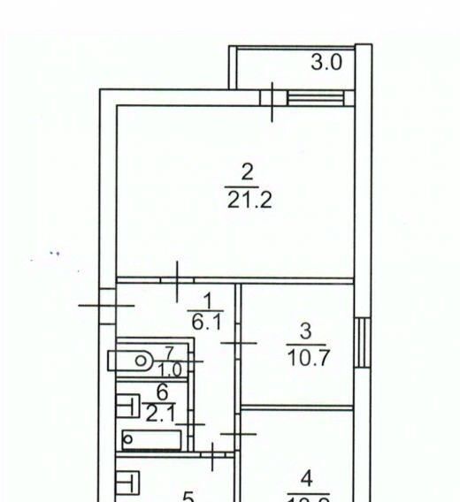 квартира г Саратов р-н Октябрьский ул Береговая 1/15 фото 2