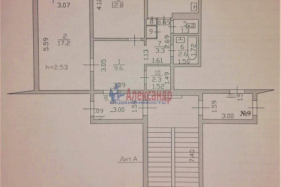 квартира р-н Приозерский д Снегиревка ул Школьная 19 Сосновское сельское поселение фото 4