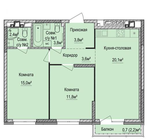 р-н Устиновский дом 1 фото