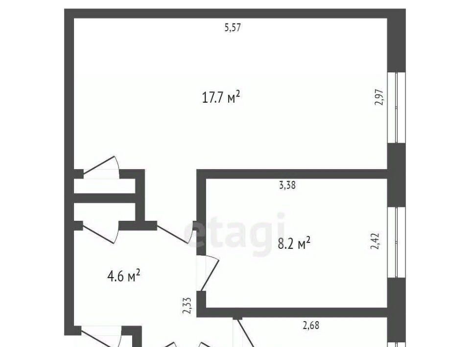 квартира г Кемерово р-н Рудничный пр-кт Шахтеров 35а фото 11