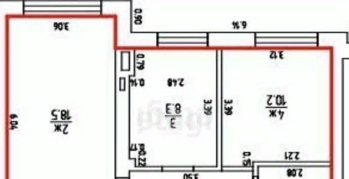 квартира г Калининград р-н Московский б-р Борисовский 2 фото 28