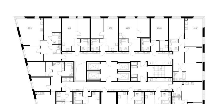 квартира г Москва метро Аминьевская ш Очаковское 9а Vangarden муниципальный округ Очаково-Матвеевское фото 2