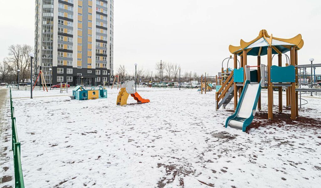 квартира г Новосибирск метро Площадь Гарина-Михайловского р-н Ленинский ул Междуреченская 3 Квартал у реки «Аквамарин» фото 21