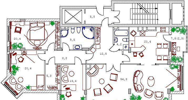 квартира г Калининград р-н Центральный ул Красная 63а фото 18