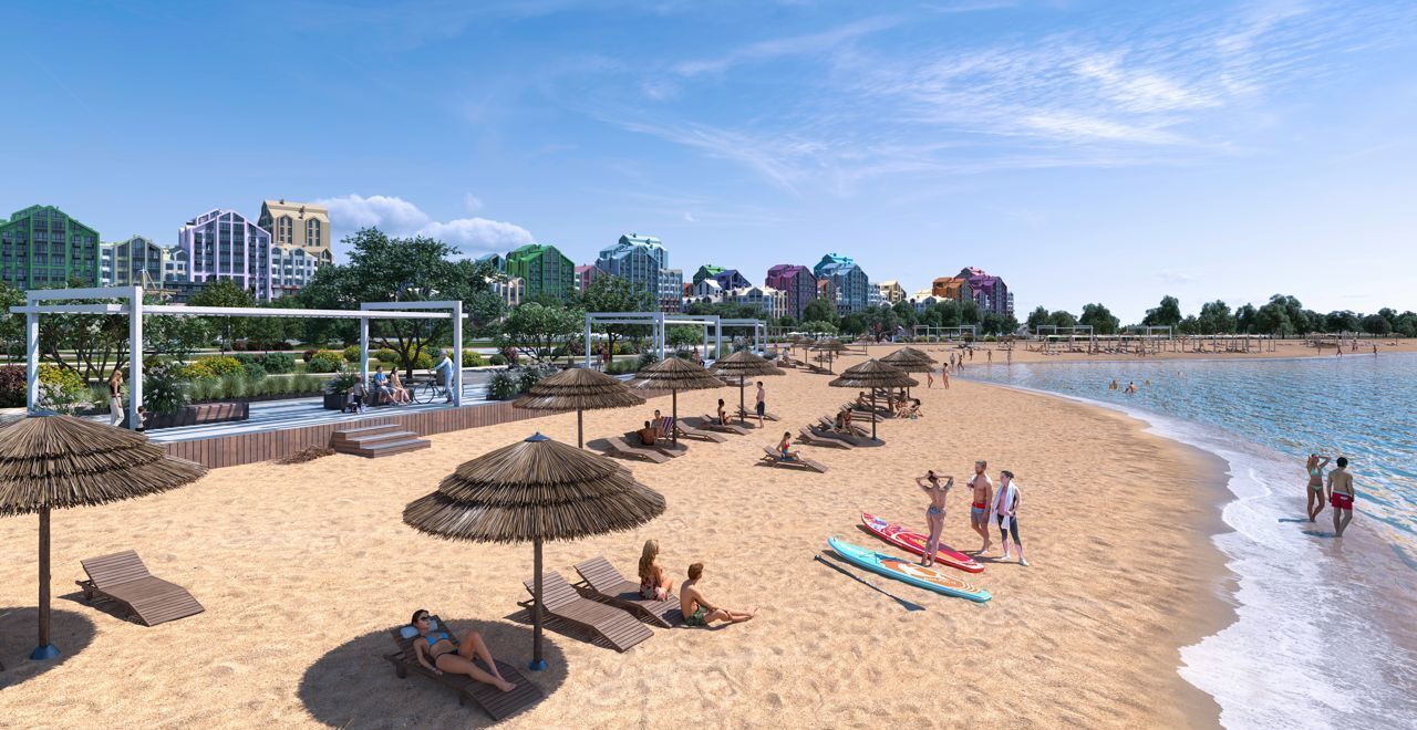 квартира г Евпатория ЖК «Moinaco Riviera» в районе оз. Мойнаки, секц. 1 фото 8