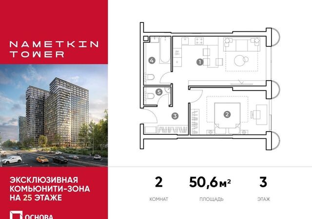 ул Намёткина Воронцовская, «NAMETKIN TOWER» фото