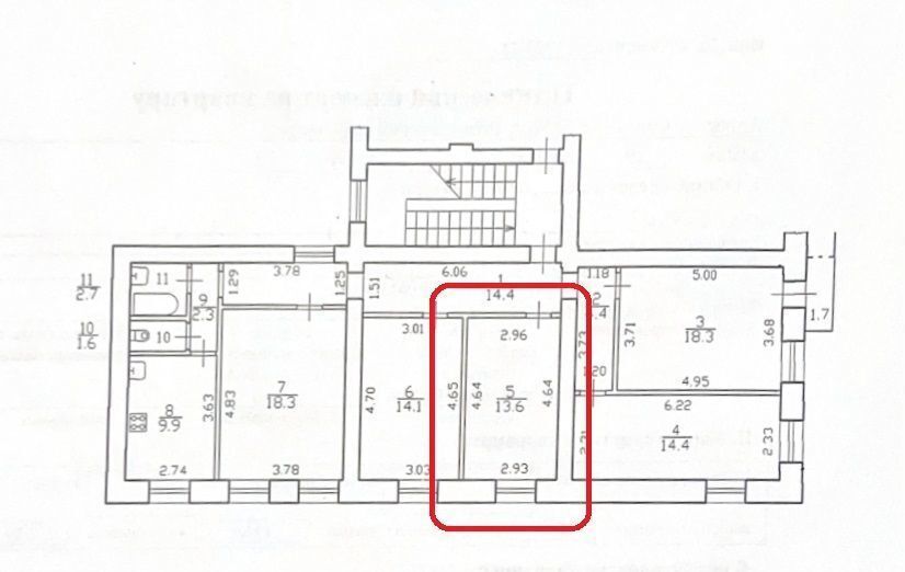 комната г Санкт-Петербург метро Садовая р-н Адмиралтейский пр-кт Вознесенский 29 фото 15