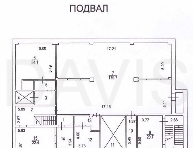 офис г Москва метро Чкаловская пер Большой Полуярославский 8 фото 16