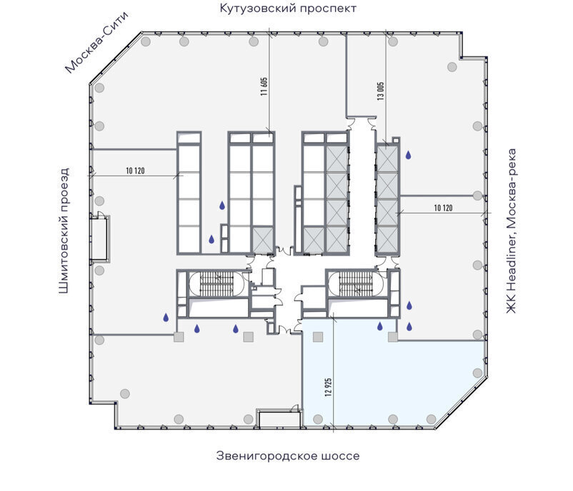 офис г Москва метро Тестовская проезд Шмитовский 37 фото 4