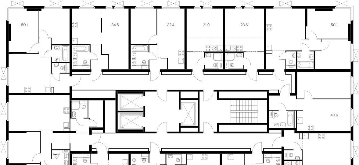 квартира г Москва метро Нагатинская Второй Нагатинский к 1. 2 фото 2