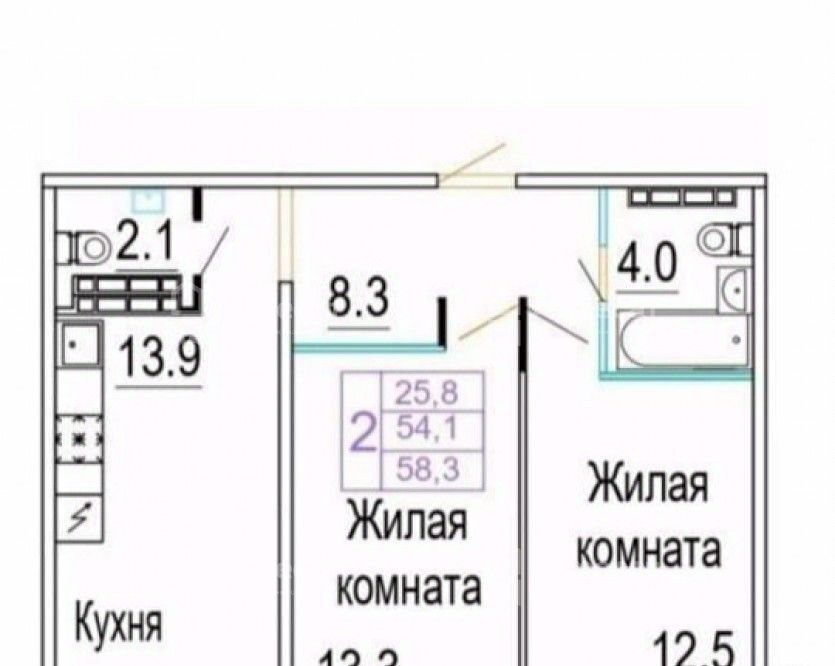 квартира г Волгоград р-н Центральный ул им. Глазкова 12 фото 21