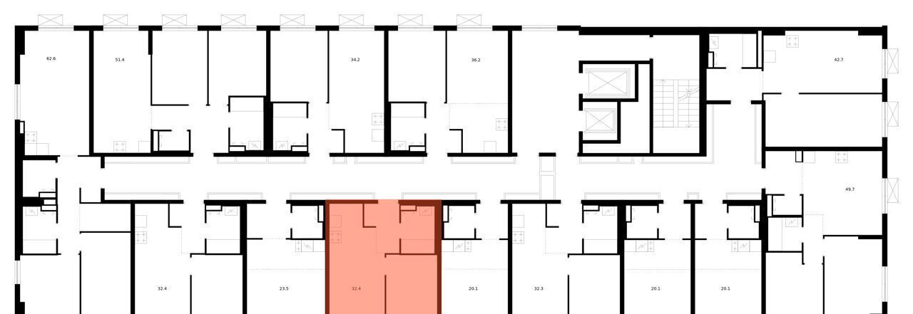 квартира г Москва метро Текстильщики корп. 6. 2, жилой комплекс Волжский Парк фото 2