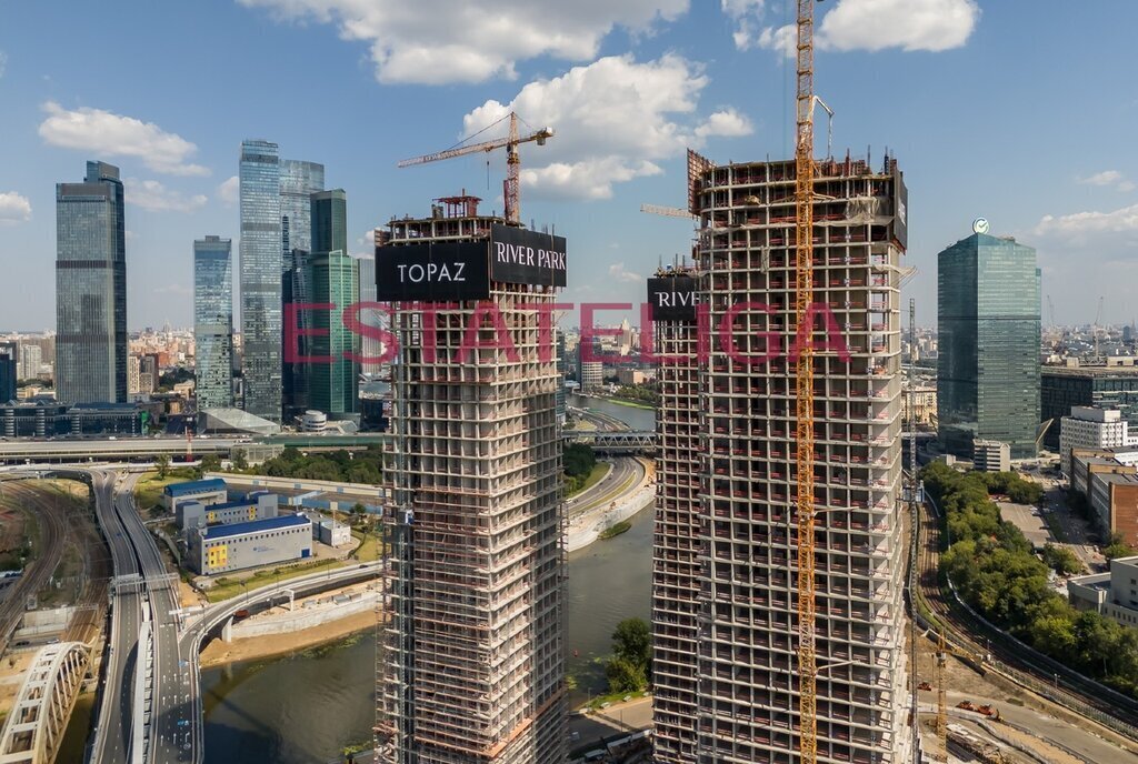 квартира г Москва метро Фили проезд Кутузовский 16а/1 ЖК «River Park Towers Кутузовский» муниципальный округ Дорогомилово фото 2