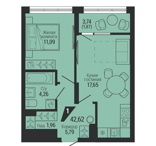 Уралмаш ул. 22 Партсъезда, стр. 10, блок-секция 1. 2, 1. 3 фото