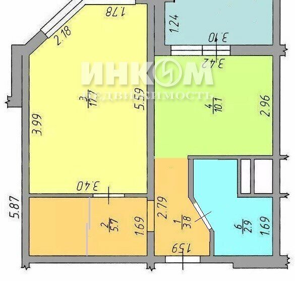 квартира г Москва метро Соколиная Гора ул 8-я Соколиной Горы 8к/2 муниципальный округ Соколиная Гора фото 10