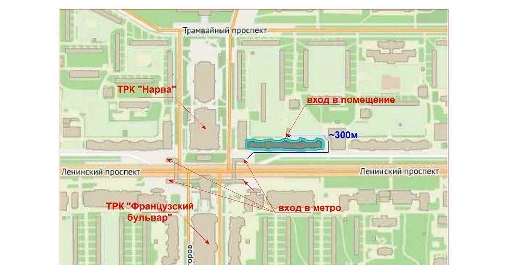 свободного назначения г Санкт-Петербург метро Ленинский Проспект пр-кт Ленинский 130/6 округ Княжево фото 7